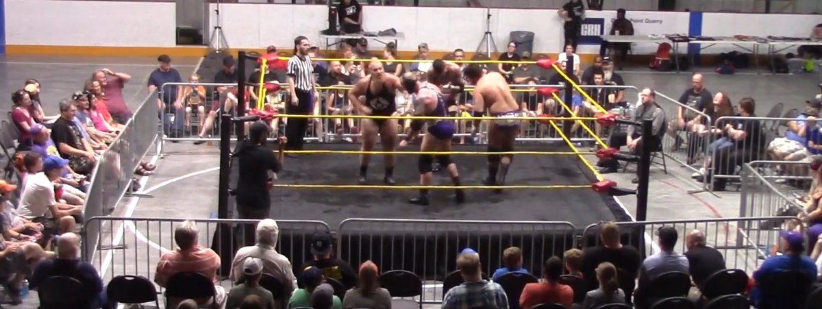 HoldenPro's tweet photo. Sunday in #Colborne I teamed with @xstratosx for the first time just us 2 and @A1Wrestling witnessed us going to war with the #MonsterMafia.
There's still one more chance to see the #RiotMakers reunion tour before it's put in the ground, July 27th against #FOF. https://t.co/KrNgFqhujC
