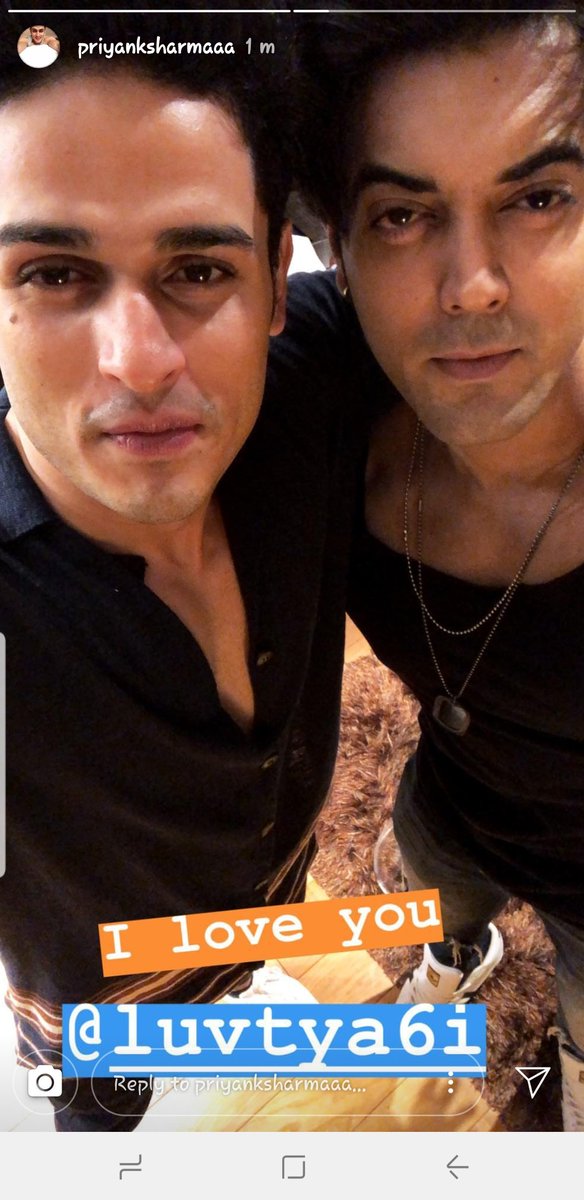 Priyankatweetss's tweet photo. Hayee dono mere cuties
Ek sath β€β€β€πππ
Dono ki nasheeli ankhe tashan ..killing it π β€β€
@ipriyanksharmaa @LuvTya6i #LuvPriHina https://t.co/vRTTgRiH4t