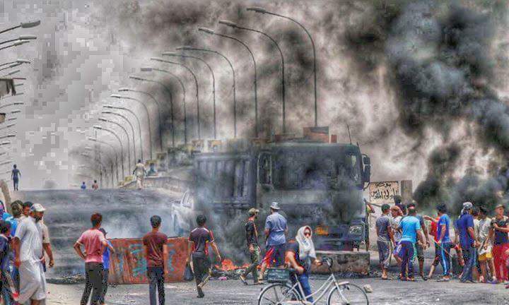e92s_'s tweet photo. #Save_the_Iraqi_people
#IraqProtests
✌🇮🇶
مرحبا أيها العالم، هناك شعب يقوم بثورة الان
Hello world, there’s is  people making 
revolution now, in Iraq please support and help them to  spread the news because the government  cut out the internet from all iraq
#البصره_تنتفض https://t.co/Sr1u1Dtzlw