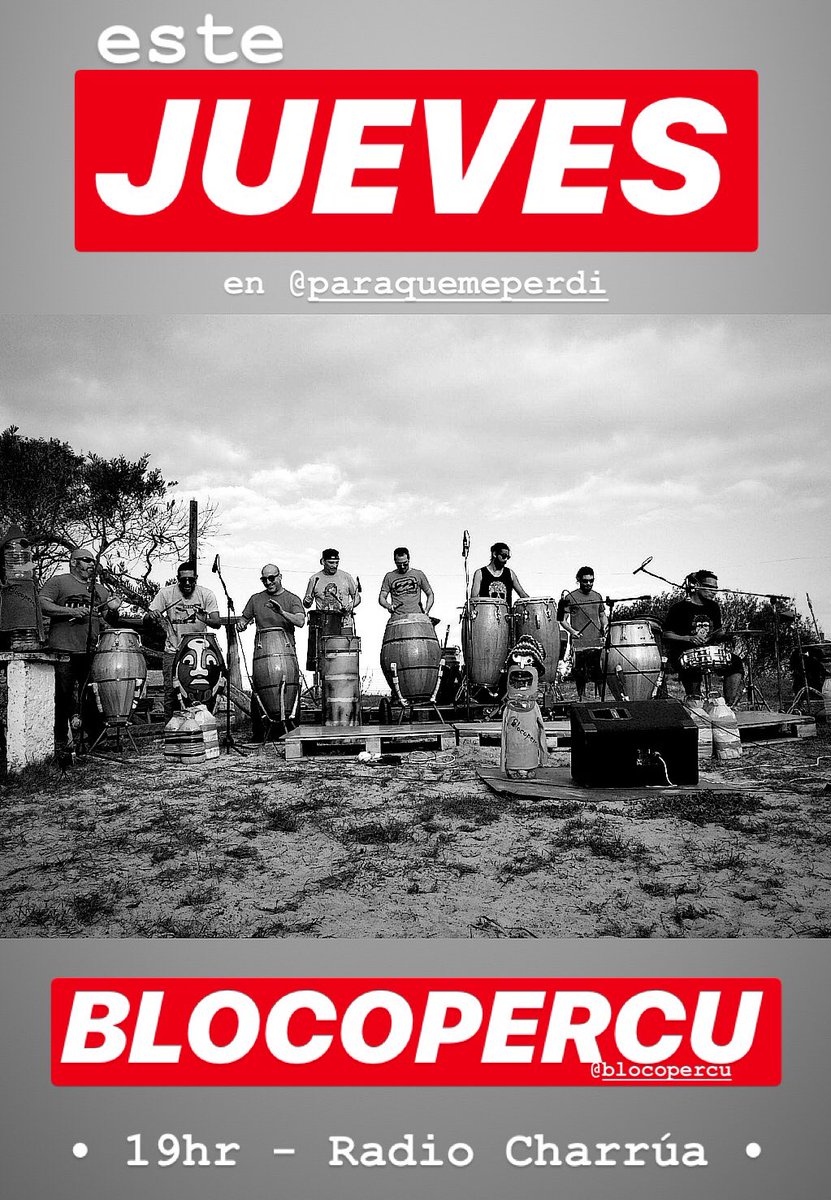 ParaQueMePerdi's tweet photo. ❌J U E V E S❌

• 19hr - Radio Charrúa •
https://t.co/6t8BAf6tZx https://t.co/RMKNcBiH10