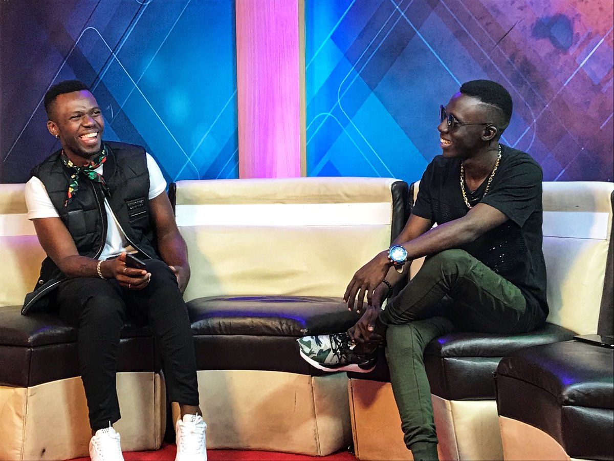 NBSAfter5's tweet photo. Our first guest on the show today is Tony Trust, a fresh talent from @YkeeBenda’s Mpaka Records. Tune in to watch some of his music videos. #NBSAfter5 https://t.co/JQWxkD8vBw