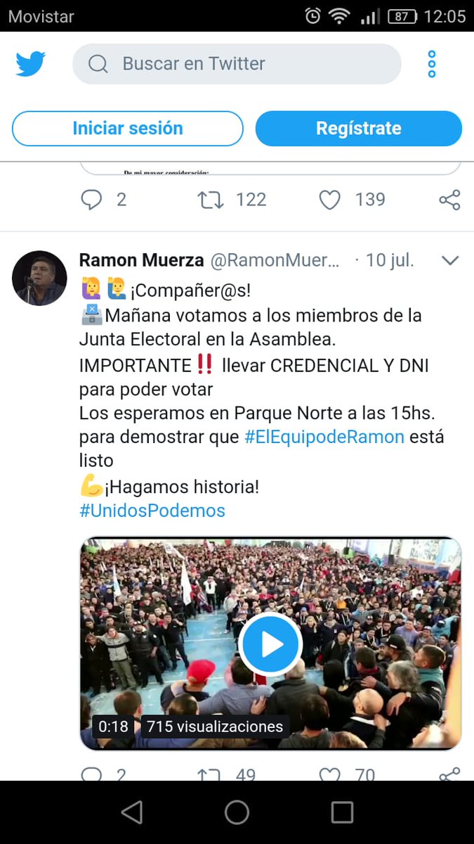 RAMÓN Muerza convocaba horas antes del 11 de julio 2018 a la asamblea.
🤔🤔🤔 Será que el equipo no estaba Listo?????
Para mi el equipo se Cagó mal
<a href="/RominaG24147635/">Romina Gonzalez</a> <a href="/EleccioneSL2018/">Siempre en la misma Vereda.💪</a> <a href="/COTOanonimos/">Empleados Unidos COTO</a> <a href="/NOAMUERZA/">#NoAMuerzaEnComercio</a> <a href="/violetaturquita/">@florenciafranc0</a> <a href="/JONYALMADA_32/">JONY ALMADA</a> <a href="/ChristianTato1/">Christian Gimenez</a> <a href="/JJVELAZQUEZVAZ1/">JJ VELAZQUEZ VAZQUEZ</a>