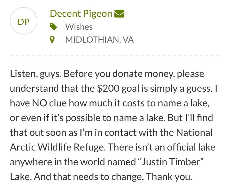 decentbirthday's tweet photo. Listen guys, I’ve been working hard to get a real lake named Justin Timber Lake and it’s slowly taking over my life https://t.co/Ugblykvwcj