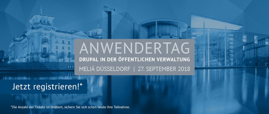 .<a href="/sunzinet/">SUNZINET</a> präsentiert auf dem Anwendertag "#Drupal in der Öffentlichen #Verwaltung": "Wie ein Social #Intranet Ihre Organisation produktiver macht"? Das und weitere Tipps erfahren Sie am 27.09.2018 in Düsseldorf! Anmeldung unter: hubs.ly/H0c_L300 #NRW #drupal4egov