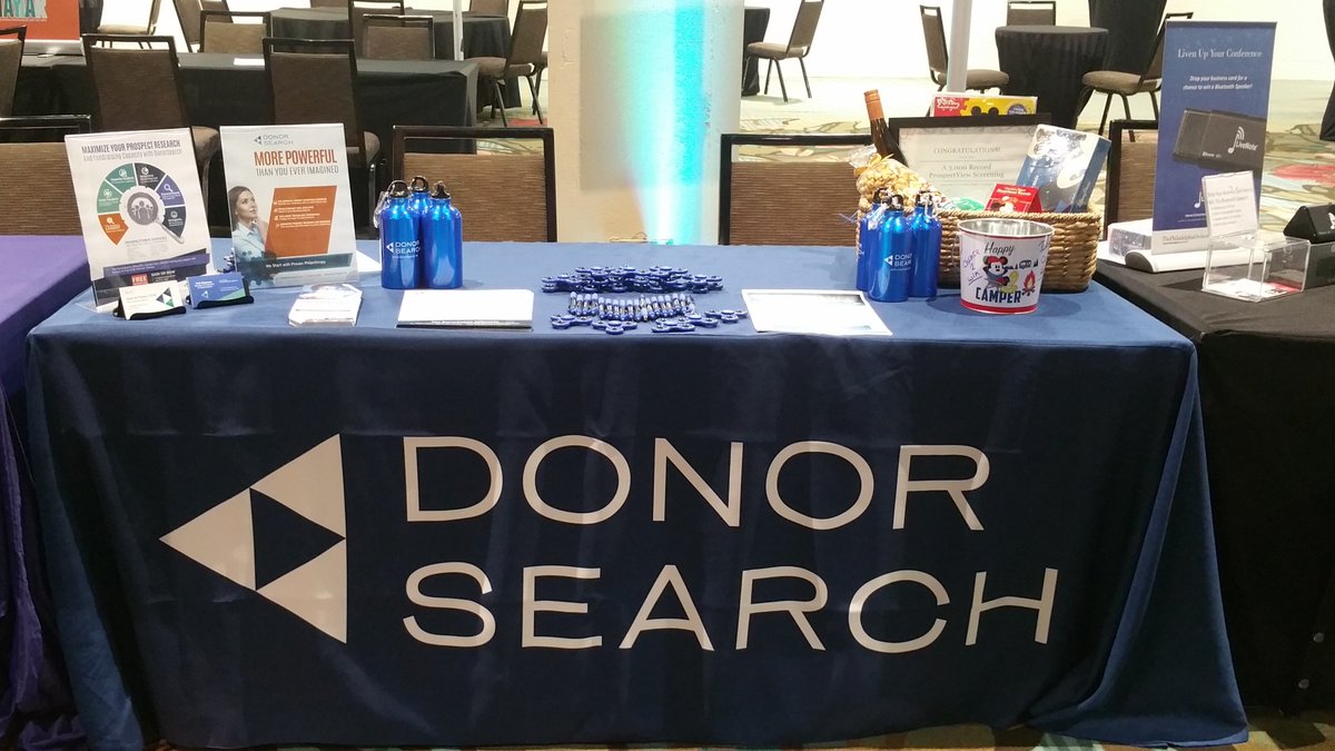 DonorSearch's tweet image. We&apos;re ready for Day 2 of #TLCC2018 @tessnetwork ! Stop by our booth and enter for a chance to win a gift basket of goodies and a free screening! #prospectresearch #prospectdevelopment #disney