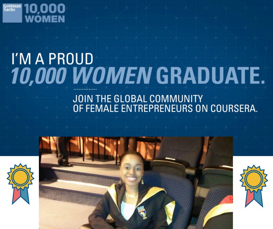 adejokemail's tweet photo. #NewWeek #Opportunities Through @GS10KWomen, I received the tools needed to grow my business. Now, other female entrepreneurs can too. Sign up for #10KWomen on @coursera: https://t.co/lnaFO2ZsGn
Shout out to you all! Launching &amp; growing a smallbiz is no small task! Hang in there! https://t.co/tcrLt5gQsD