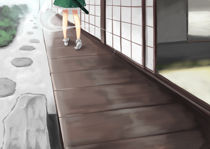 縁側のtwitterイラスト検索結果