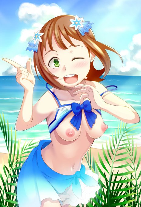 夏なので夏っぽいのを描きました 
