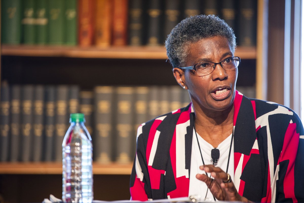 GUcstpubliclife's tweet photo. “The face of our country and our Church is changing. It is getting closer to the actual black-brown face of Jesus the Christ. How welcome will we make this Jesus feel?” - Sr. Patricia Chappell on race and the Church at #ThoughManyOne. Watch: https://t.co/vVBmOhLy51 https://t.co/IHi7reztYY