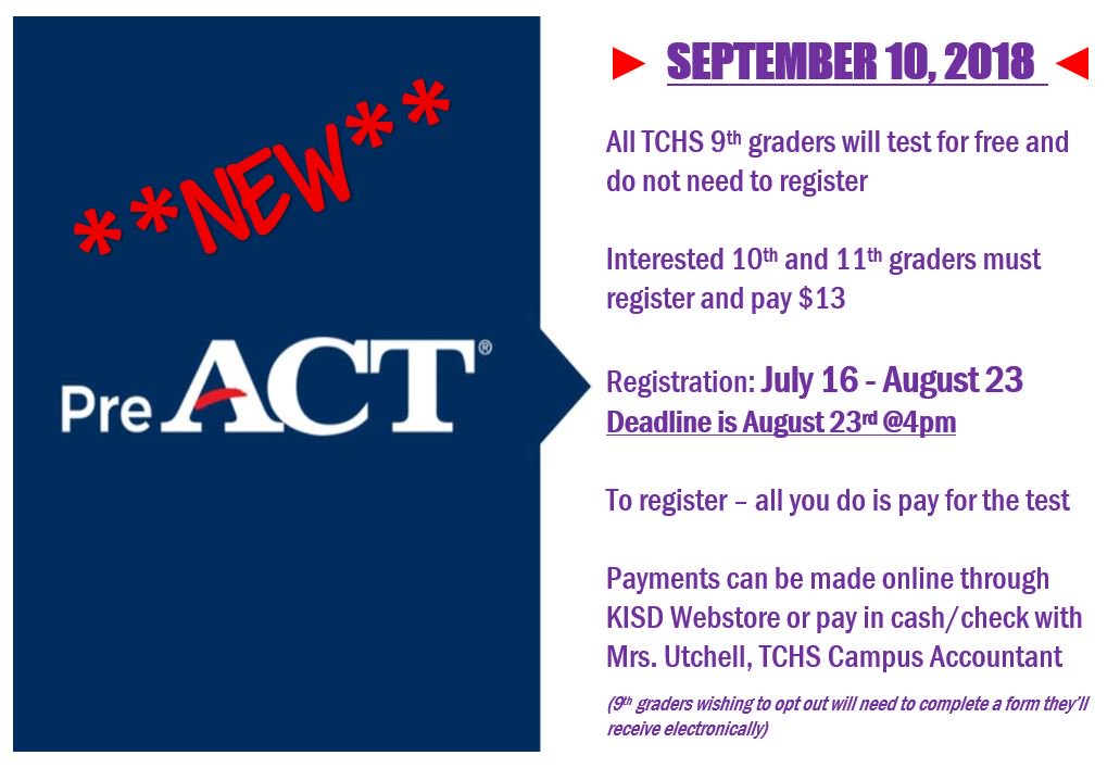 Becky_Rose54's tweet image. 🗣️ FALCONS - we have an awesome💥NEW💥opportunity this year!! A PreACT on September 10th! Free for 9th...$13 for 10th &amp;amp; 11th. It will help you identify career possibilities too! More info to come! @TCHSTalon @SomerhalderTCHS @KISDASSESSMENT @ClevesTchs #helpspreadtheword