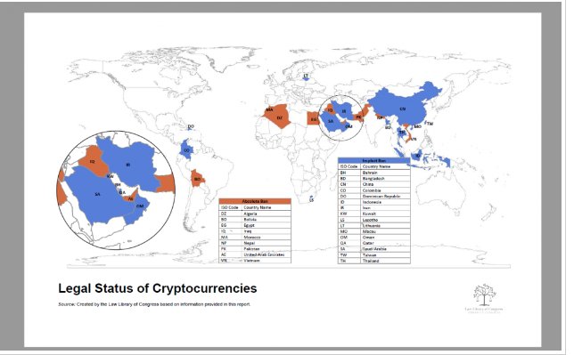 The Law Library of <a href="/librarycongress/">Library of Congress</a>  recently completed two reports on the global cryptocurrency regulatory Framework: 
blogs.loc.gov/law/2018/07/ou…