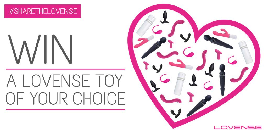 Lovense's tweet photo. #Win a Lovense toy of YOUR choice!
To enter you can - Follow us (1entry)
Retweet with the hashtag #SharetheLovense (1 entry)
Tag a friend in the comment section (1 entry)
Max. 3 entries per person.
Open internationally. #Contest closes on 22nd July. Winner announced on 23rd. ❤️ https://t.co/QOxDaXFpUO