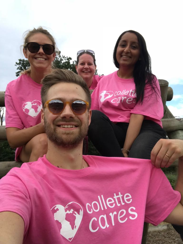 JFrancis_TTG's tweet photo. Great to volunteer with @ColletteCares this afternoon and give back to the local community.  Digging, raking and weeding our way round Wild Willow Tree Centre. Good work #teamttg #collettecares #wearecollette https://t.co/a0vbL8z4da