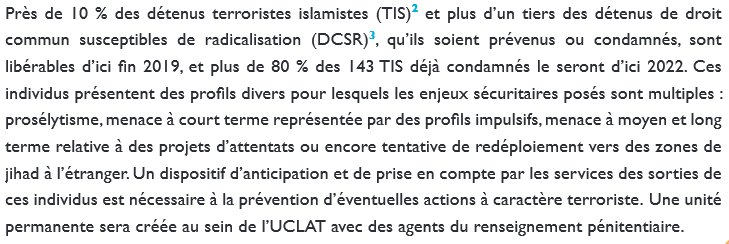 M_Hecker's tweet photo. La libération de #Beghal n'est qu'un début: plus de 80% des 143 djihadistes déjà condamnés et actuellement détenus seront libérales d'ici 2022. Source: plan d'action contre le #terrorisme présenté par @EPhilippePM vendredi dernier. Cf. https://t.co/hZF4ZoCH9f #djihadisme https://t.co/ESpPVxQMru