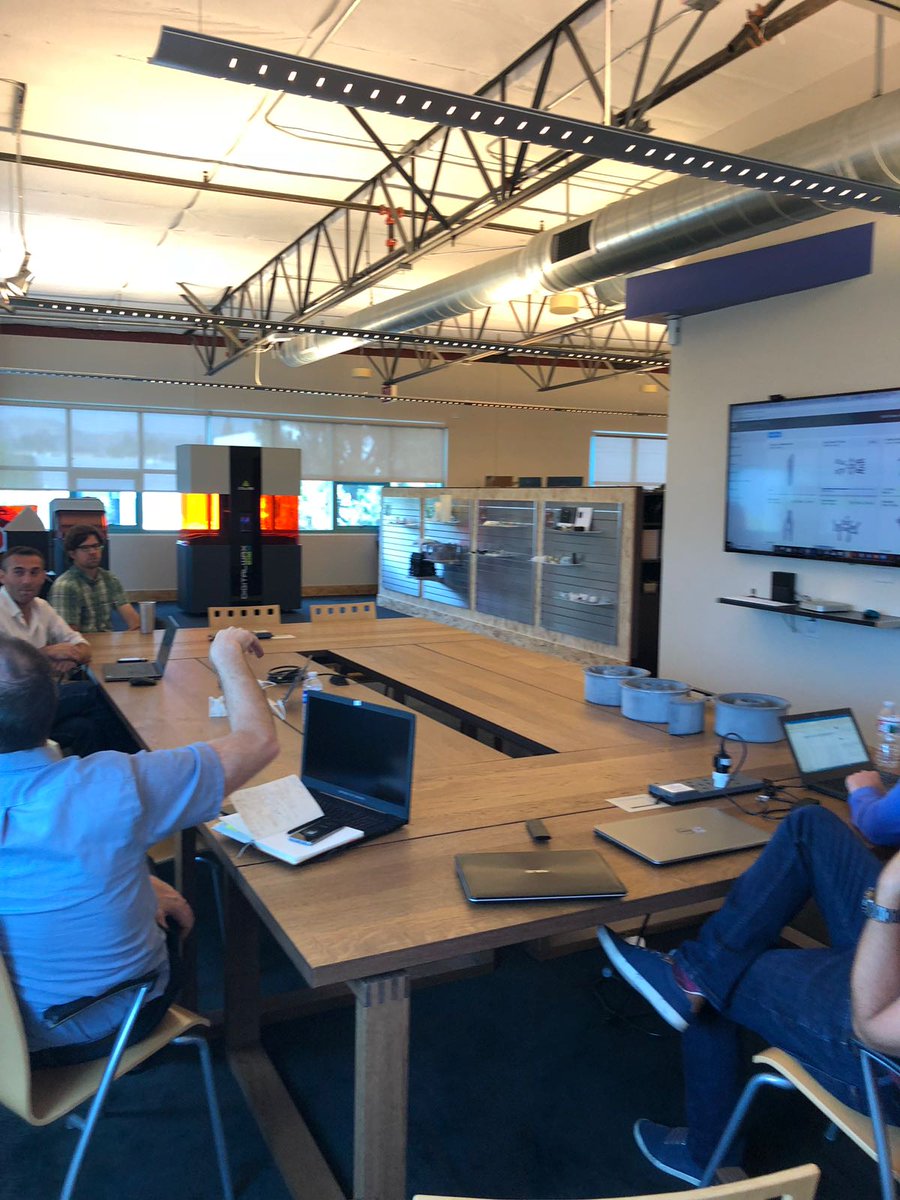 AviReichental's tweet photo. Passionate people discovering new ways to be force multipliers! @TECHNIconnect & @dwssystems hold Design 4 #AddditiveManufacturing Workshop at #DWSSystems' offices in Ventura, CA, w/ @Nexa_3D @NxtFactory @paramatters & #XponentialWorks! #augmentedmanufacturing #3DPrinting https://t.co/8kly4a6Ma7