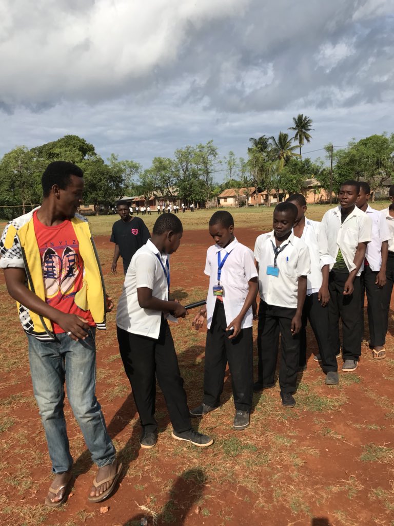 WHSZanzibar's tweet photo. Sports day was a huge success. It was enjoyed by the Makunduchi students but it was a great challenge to our students, especially overcoming language barriers when trying to explain each activity #alwayslearning #overcomingbarriers #sportisalwaysthesolution https://t.co/uWPLfydOJn