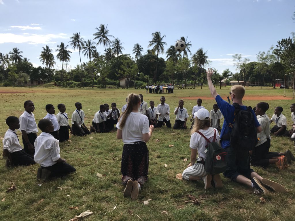 WHSZanzibar's tweet photo. Sports day was a huge success. It was enjoyed by the Makunduchi students but it was a great challenge to our students, especially overcoming language barriers when trying to explain each activity #alwayslearning #overcomingbarriers #sportisalwaysthesolution https://t.co/uWPLfydOJn