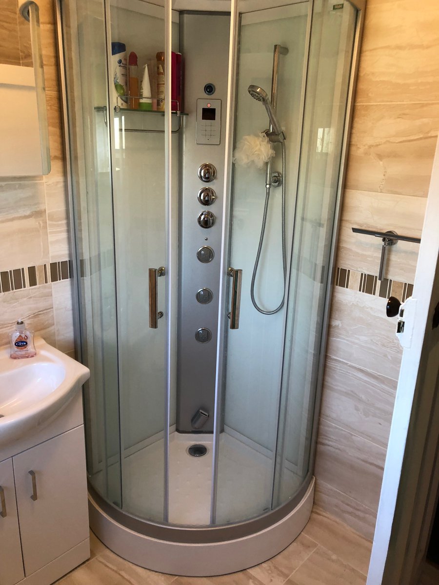 PrioryHeating's tweet photo. We were really pleased with the result of a recent #bathroom refit, as was the customer! We cover all aspects. Building/plastering, tiling, electrical, #plumbing, and #heating. We would love to provide you with a #quote if you are considering a change. #Swindon #Plumber https://t.co/t2kBX7ERXe