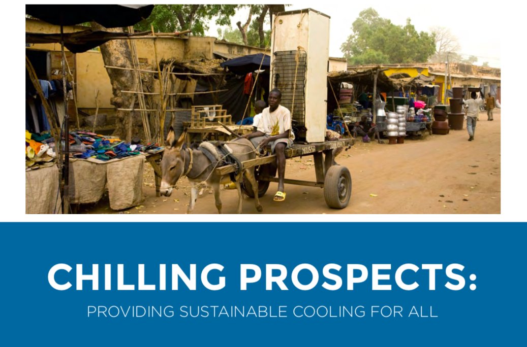 At Chilling Prospects @UN report launch, @rkyte365 says: “This is where the #KigaliAmmendment, #ParisAgreement & #SDGs meet - but with this #CoolingforAll report we tried to look at that intersection from a human perspective.” Watch on Facebook here: facebook.com/sustainableene… #SDG7