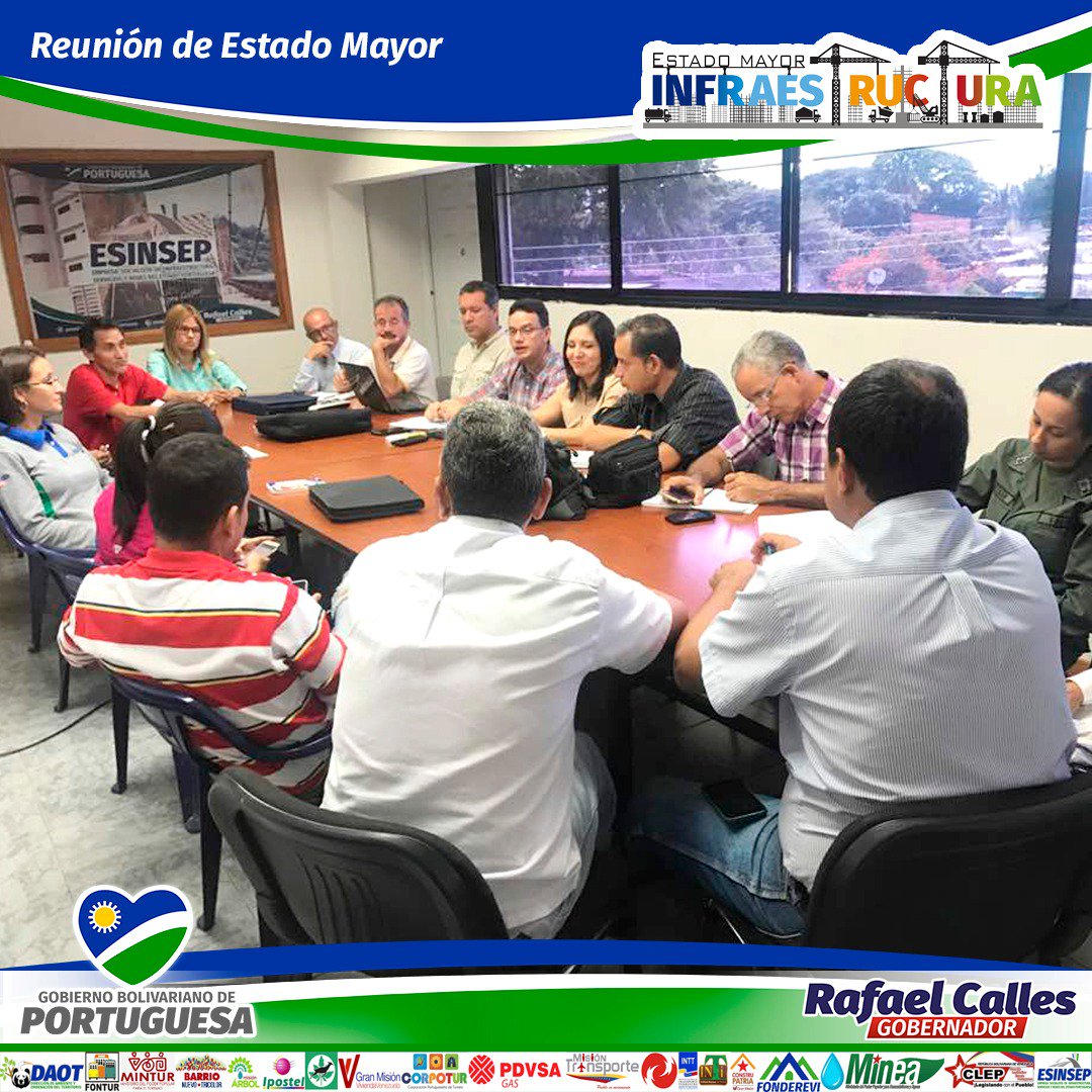 ESINSEPSA's tweet image. #Ahora || El Secretario de Infraestructura y presidente de Esinsep, @NVESINSEP,  mantiene reunión con todos los entes que conforman el Estado Mayor de Infraestructura y Servicios del Estado, con la finalidad de planificar actividades a realizar en la semana.