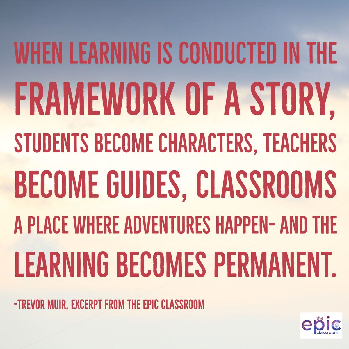 TrevorMuir's tweet image. #edchat #epiclearning #pblchat #KidsDeserveIt