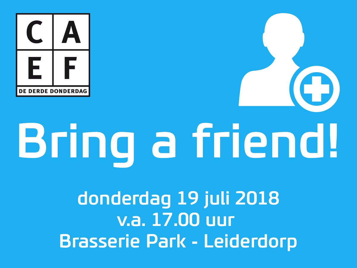 Wie neem jij mee a.s. donderdag? Of komje alleen? Ook prima!  Locatie: Brasserie Park, Leiderdorp. Meld jezelf (en een vriend) aan via deze link: cafedederdedonderdag.nl/evenementen/19…
#netwerken #leiden #leiderdorp #alphenadrijn #borrel