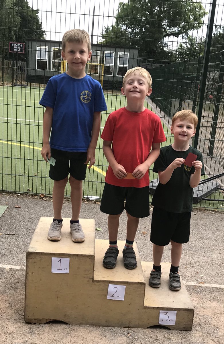 YearR_HighHam's tweet photo. Mrs R: Well done at sports day, you all worked really hard. Ice-creams tomorrow from the PTA and we will announce the winning colour team. https://t.co/CPYGIKNf6g