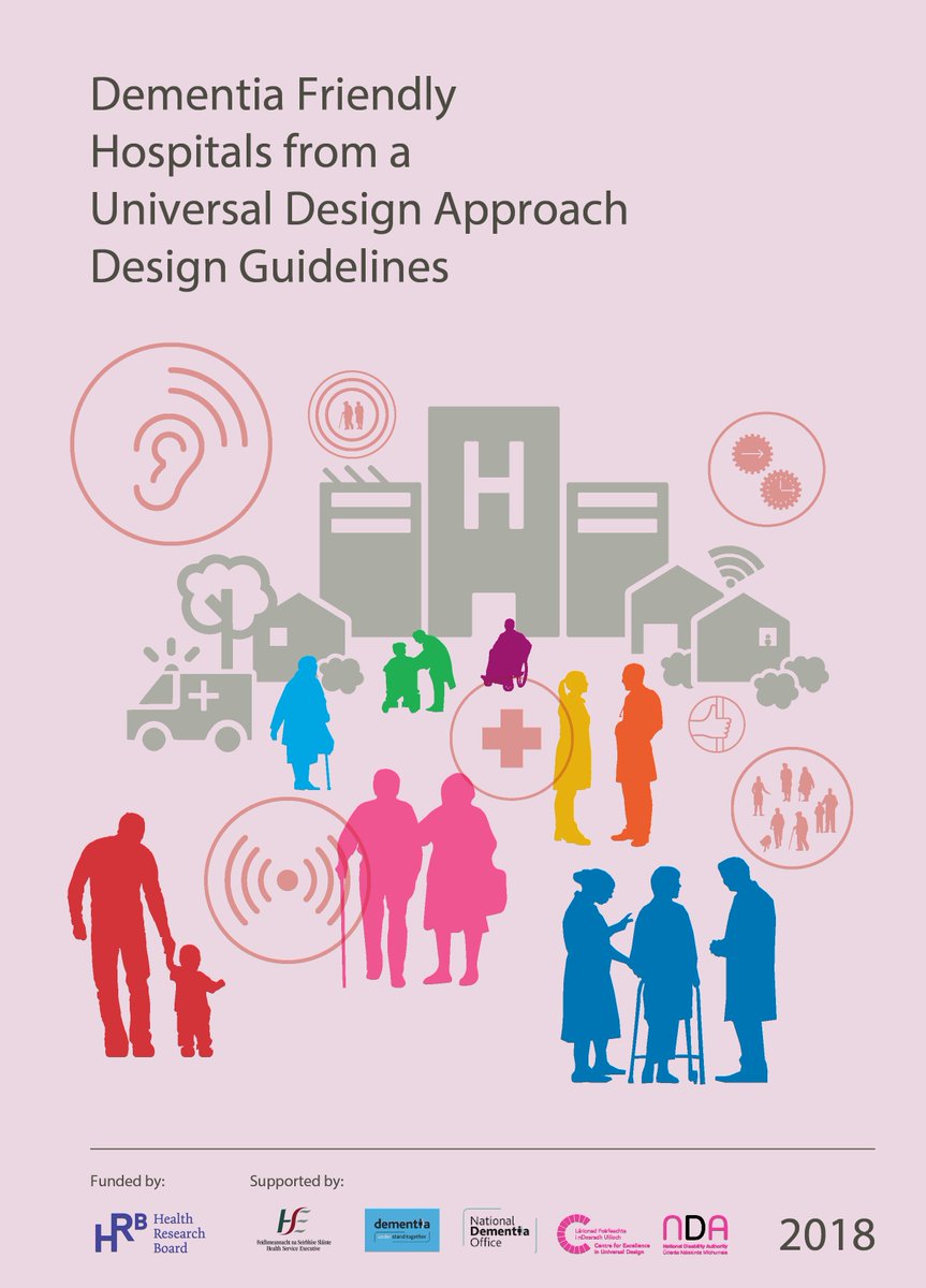 You can now download a pdf copy of the Dementia Friendly Hospitals Guidelines from a Universal Design Approach from the @Trinity_Haus website: trinityhaus.tcd.ie/dementiafriend… #dementiafriendlydesign