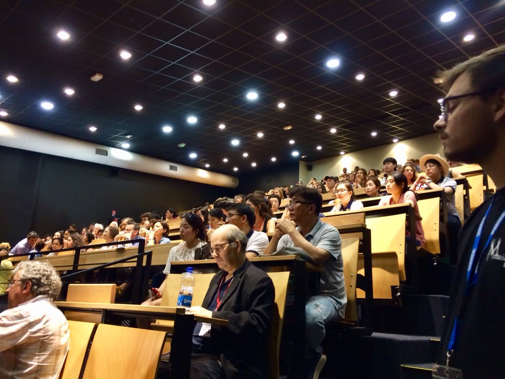 Musicalta's tweet photo. L’#académie est officiellement lancée, devant un amphi plein de musiciens enthousiastes! #musicalta2018 #musiqueclassique https://t.co/nPQtuwOx5w