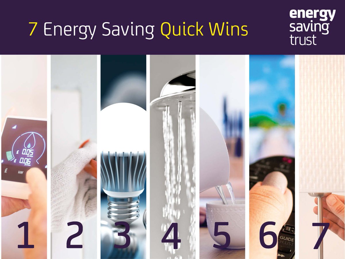 EnergySvgTrust's tweet photo. Looking to lower your energy bills at home? 

This week: 7 days, 7 quick wins that'll help you have save energy and money. But first, what's your top tip for saving energy? #energysaving #energyefficiency https://t.co/HpDIMdgcmq