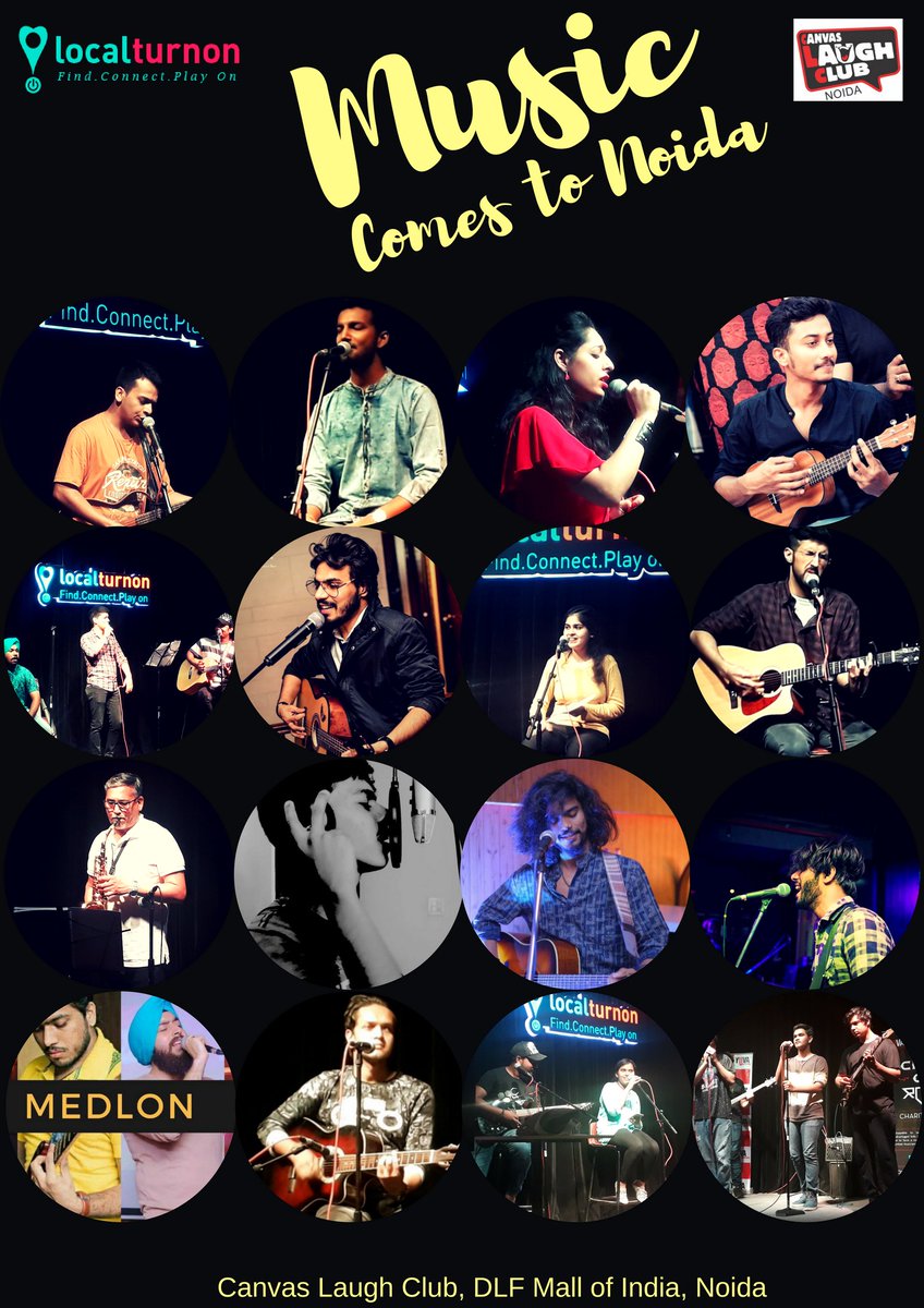 localturnon's tweet photo. #STAGE gets BIGGER for #Localturnon's #MUSIC COMES TO #NOIDA @ #CanvasLaughClub #Noida wid #Musicians #Bands #Singers wooing #Noida wid #melodies #Tunes #Songs

#musiccomestonoida is #localturnon #canvaslaughclub #Noida Collab to bring #onstage #talented city #Musicians #Bands https://t.co/u21d0Z51Tr