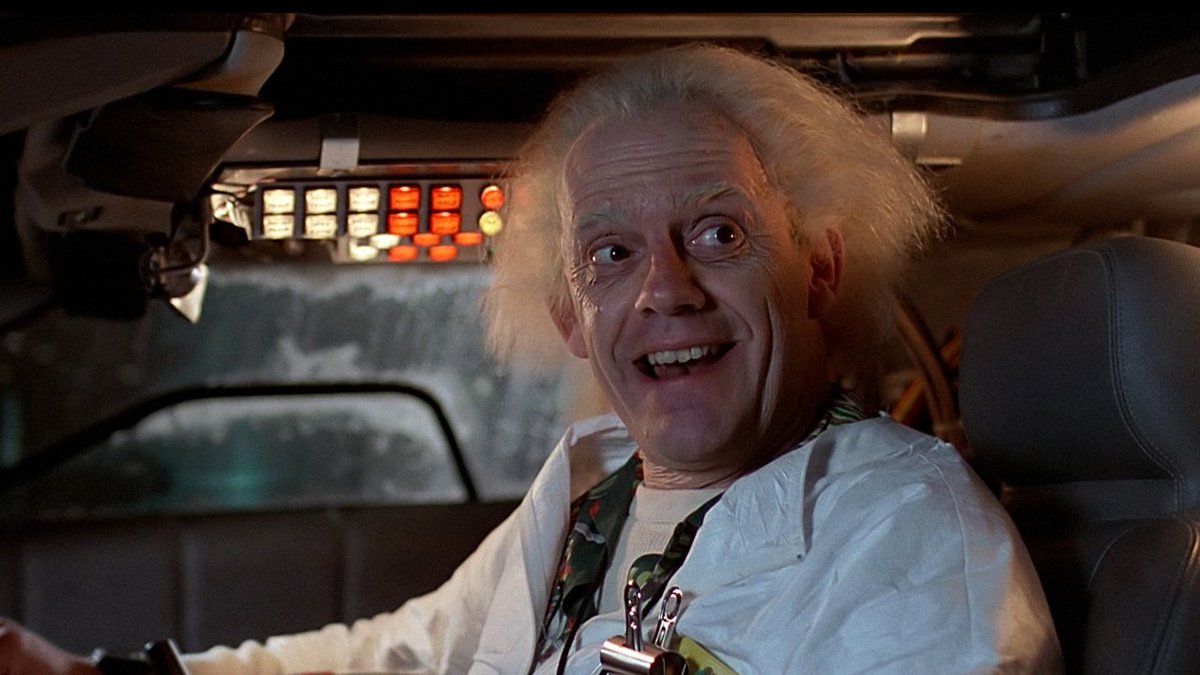 christopher lloyd as rick and morty