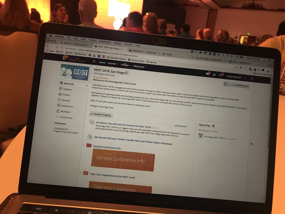 I love that I get to browse content for all of the sessions ahead of time in <a href="/Schoology/">Schoology</a>! So helpful in finding the best session to fit what I want to learn! #SchoologyNext