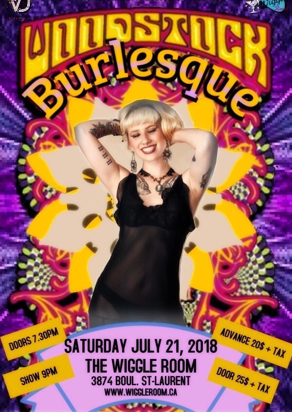 WiggleRoomMtl's tweet photo. Are you ready to relive the summer of love all over again? This Saturday July 21 we will bring you everything you love about Woodstock, one of the most famous music festivals in history. 

TICKETS: https://t.co/E9UFZ1aEQ2 https://t.co/62rvCPUa6T