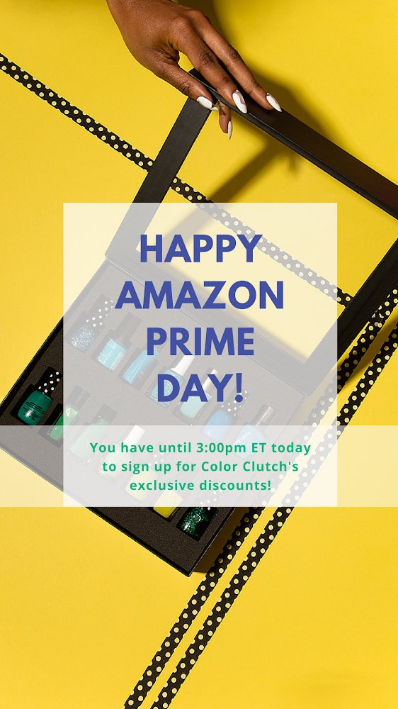 Who doesn’t love a good discount?! 👉 bit.ly/PrimeDayCC 👈