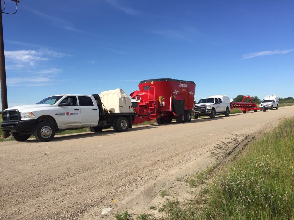 <a href="/SaskviewFS/">Saskview Farm Solutions</a> off to setup at Ag in motion. <a href="/AginMotion/">Ag in Motion</a> <a href="/saskhbranch/">saskholsteinbranch</a>