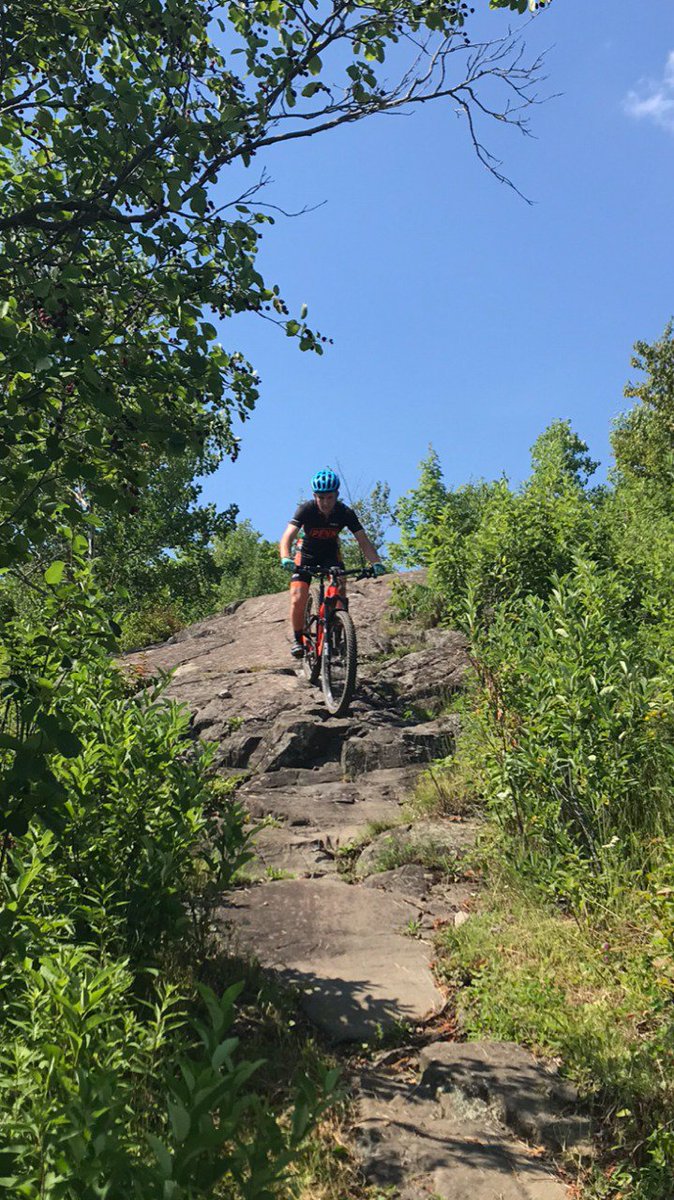 penncycle's tweet photo. Mountain bike team member Drake Harrington tames the Piedmont trails of Duluth aboard a Trek Slash. #admiralrockbar #penncycle #trekbikes #trekslash #coggs #bikeduluth #pennmtbteam https://t.co/ez1j4uPzhb