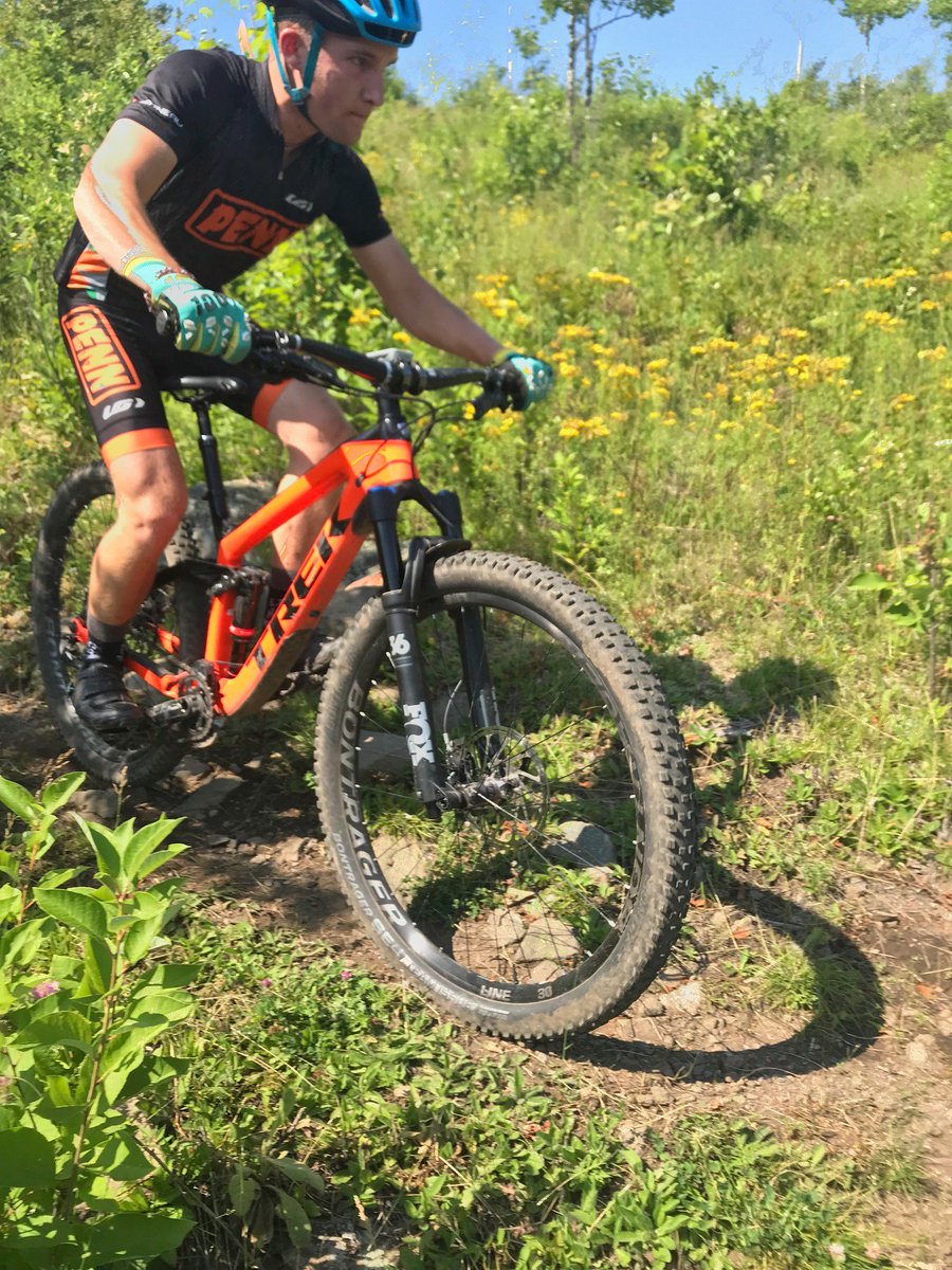 penncycle's tweet photo. Mountain bike team member Drake Harrington tames the Piedmont trails of Duluth aboard a Trek Slash. #admiralrockbar #penncycle #trekbikes #trekslash #coggs #bikeduluth #pennmtbteam https://t.co/ez1j4uPzhb