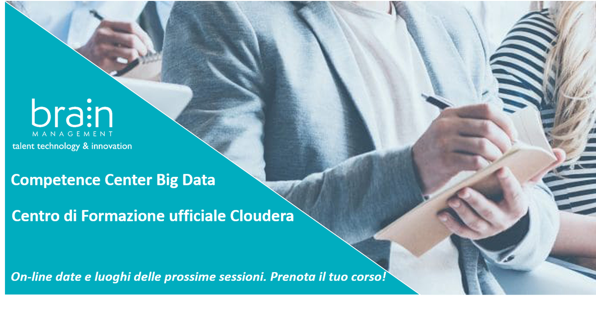 brainman_it's tweet photo. Allarga le tue conoscenze nel mondo Big Data con i corsi Brain Management e preparati per sostenere le certificazioni ufficiali Cloudera. Prenota il tuo corso! https://t.co/5nRjxVLgqm
  #bigdata #apache #hadoop #spark #MachineLearning  #datascience #clouderaimpala https://t.co/jufVIx8zVi