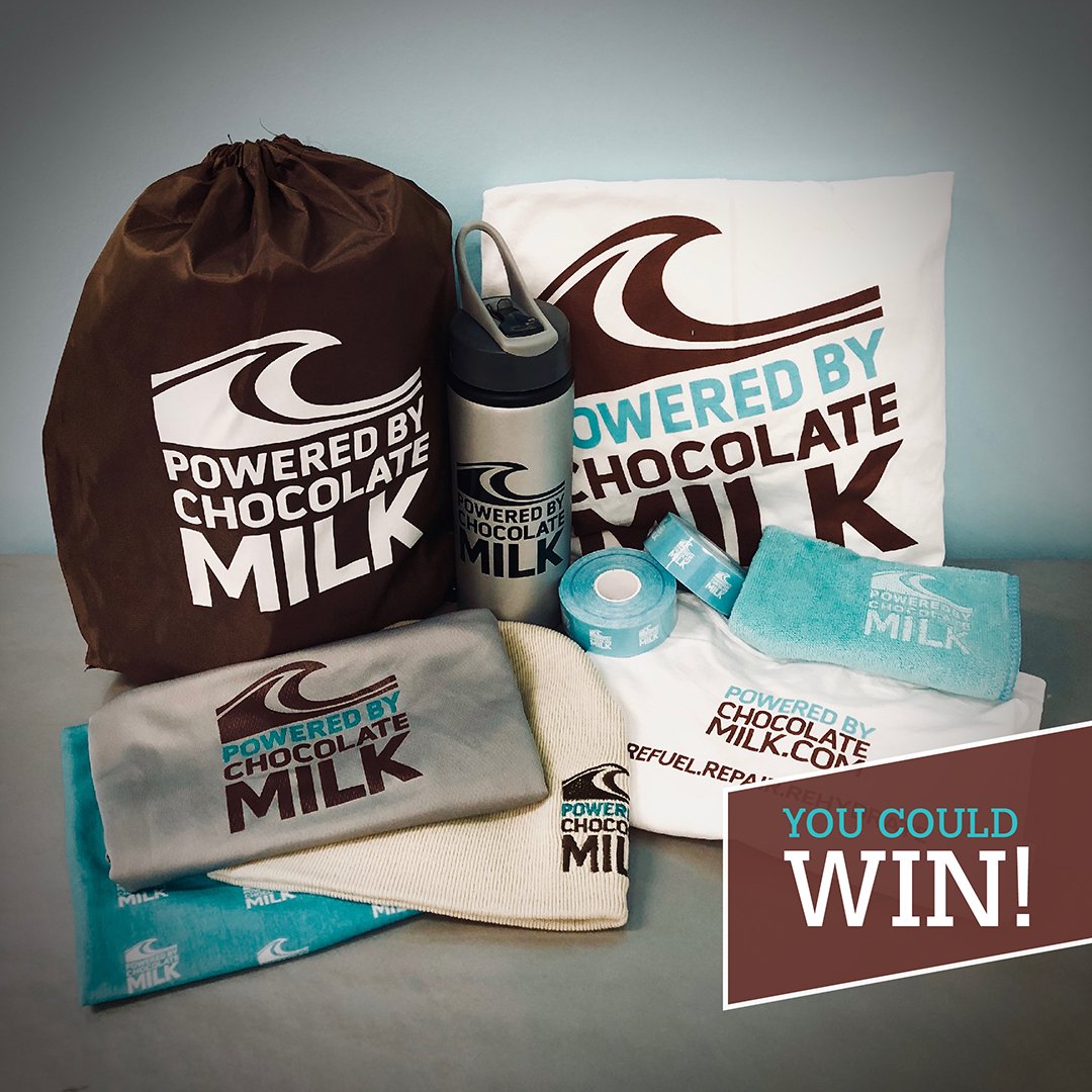 Prize time! <a href="/CassieHawrysh/">Cassie Elise Hawrysh</a> <a href="/ndscottnygren/">Nikki Scott</a> + Nadya Crossman have #PBCMGear pkgs to giveaway (value $50+)! Tell ‘em your fave post-workout routine/nutrition tip + tag <a href="/pbchocolatemilk/">Chocolate Milk</a>, #PBCM + #PBCMGear. 12 winners announced Jul 24 at 9am. Must live in BC, AB, SK or MB. Good luck!