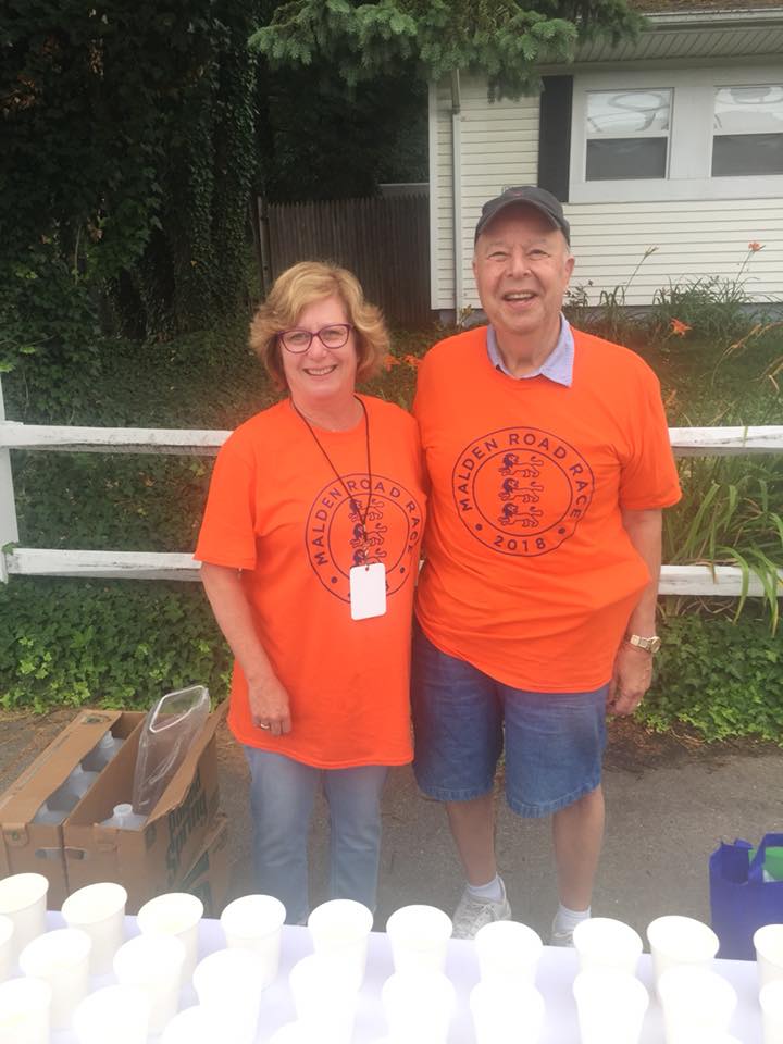 MaldenMAChamber's tweet image. The MaldenChamber was proud to volunteer at the first @Malden 10 K. Executive Director Joan Mongeau and Executive Board Member Jordan Shapiro handed waters to more than 1,000 runners. We were happy to be joined by Chamber members, #triangleInc.