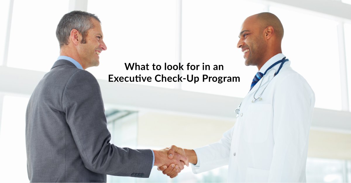 Exec Check: Healthy Leaders make for healthy companies. Here's what you should keep in mind when choosing an executive health check-up program. 

Read this article to learn more. Written by Pamela Guggina, MD, MPH  bit.ly/2Lj5hiz