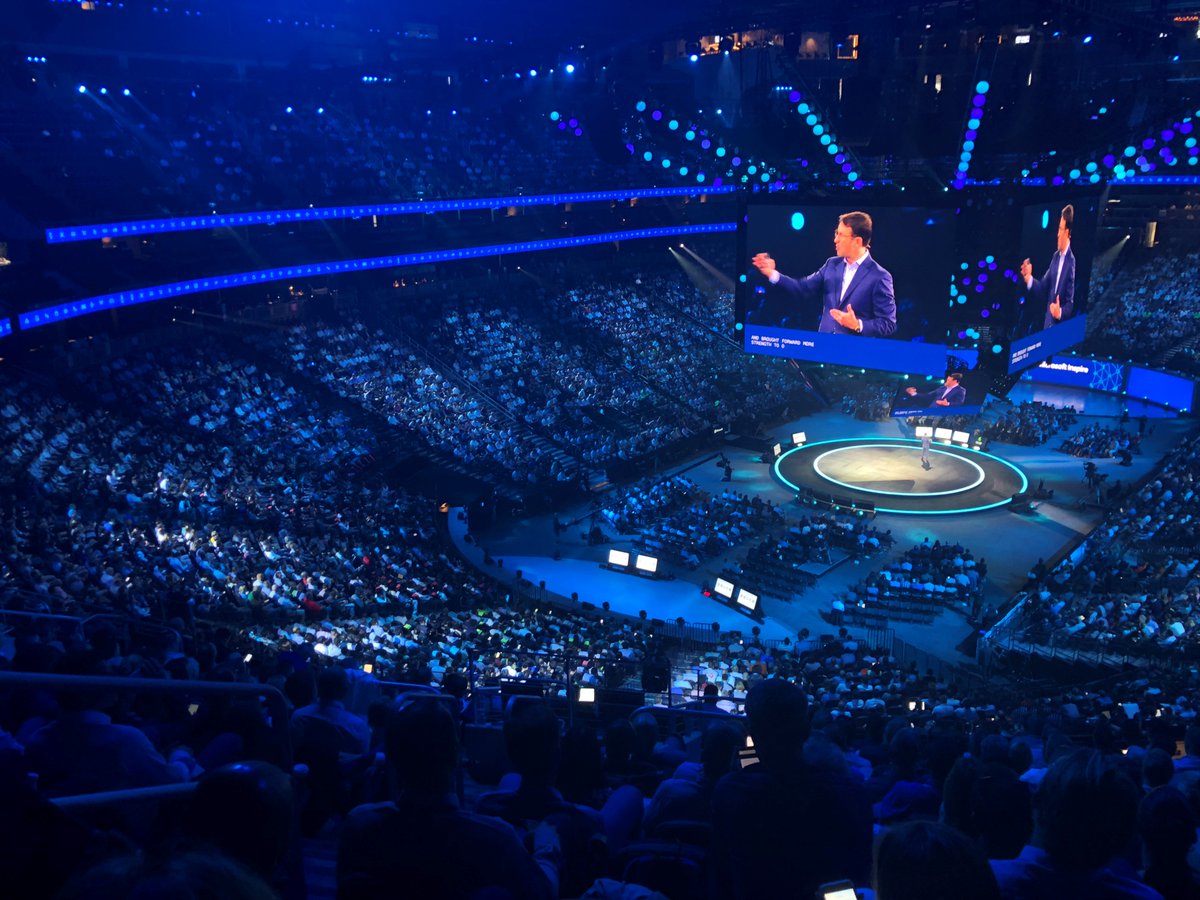 We are at #MSInspire!
Corenote from <a href="/JudsonAlthoff/">Judson Althoff</a> kicking off what will be a fascinating week.
Come and visit us at stand 1539 and hear about our #GDPR, #DataPrivacy and #AzureStack service offerings.