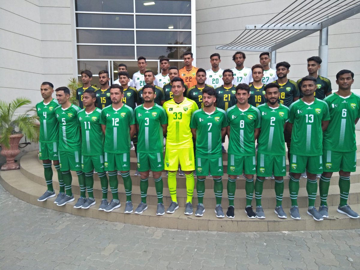 JOSHILA® on Twitter: "Pakistan Football Federation @pff_official national  team displaying Home, Away and Third kit before travelling to Bahrain.  https://t.co/niM3jl3nlA" / Twitter
