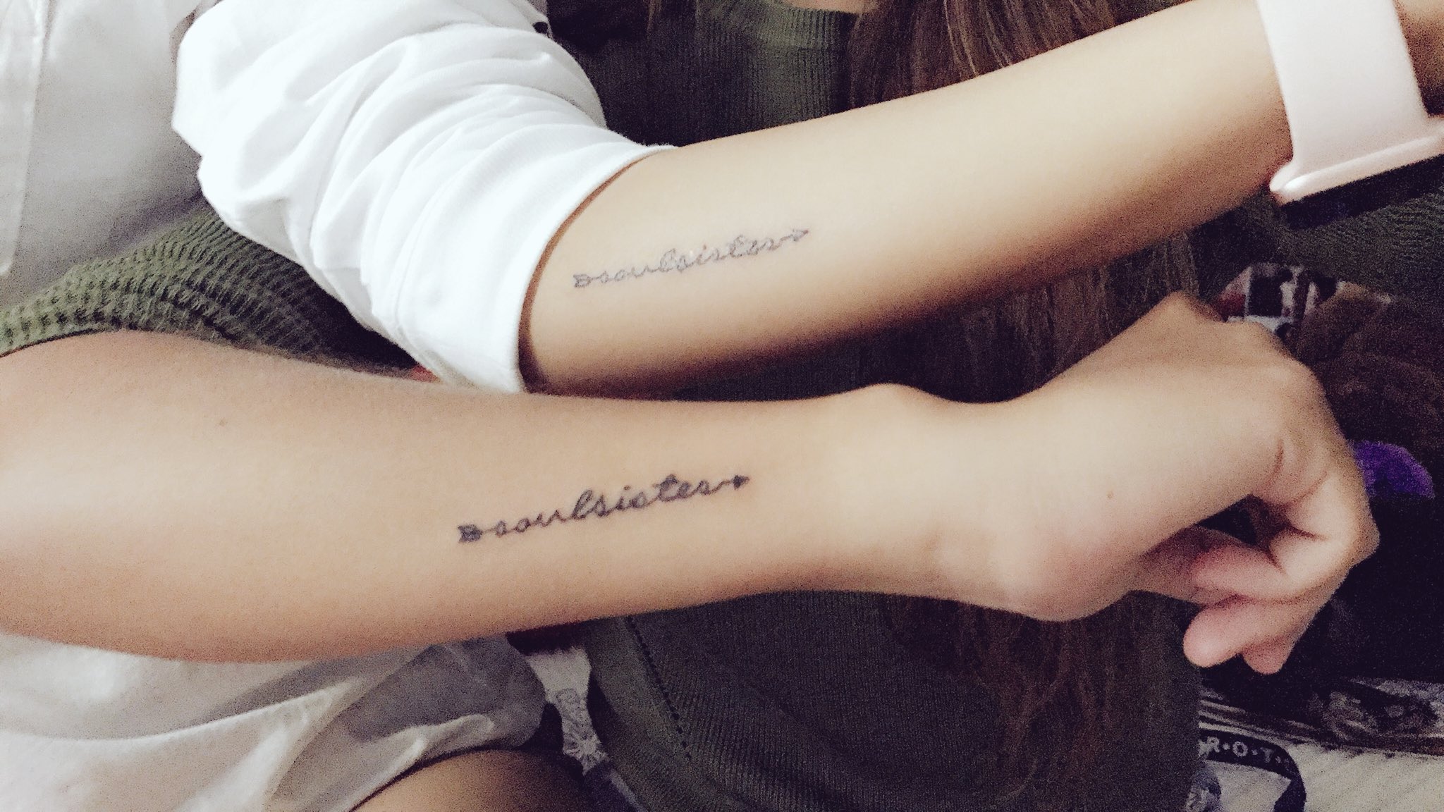 162 Matching Tattoo Design for Couple, BFFs & Sisters