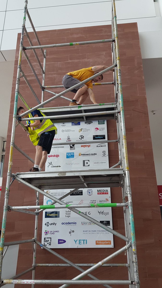 USWCreative's tweet photo. All in a day's (and a few more) work! We are now proudly displaying who we work with in front of every student, staff member and guest that walks into the #ATRiuM reception at #USWCardiff! Big thanks to everyone involved π https://t.co/P9RYR32Boa