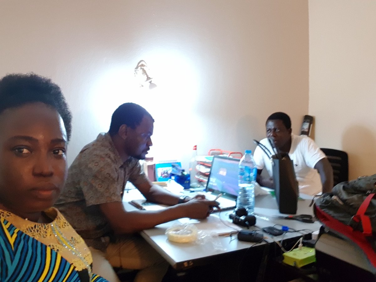 BukkyShonibare's tweet photo. Salute to 'Tunji Lanre-Baruwa (@ola2njee) - my friend and partner, also Adopt-A-Camp's co-coordinator, for leading and managing the ongoing #Tech4IDPs project.
And, Muyiwa Olujitan (right), a team member, whose hard work, dedication, and humility is amazing.
May God bless them! https://t.co/lOgyCgwYZU
