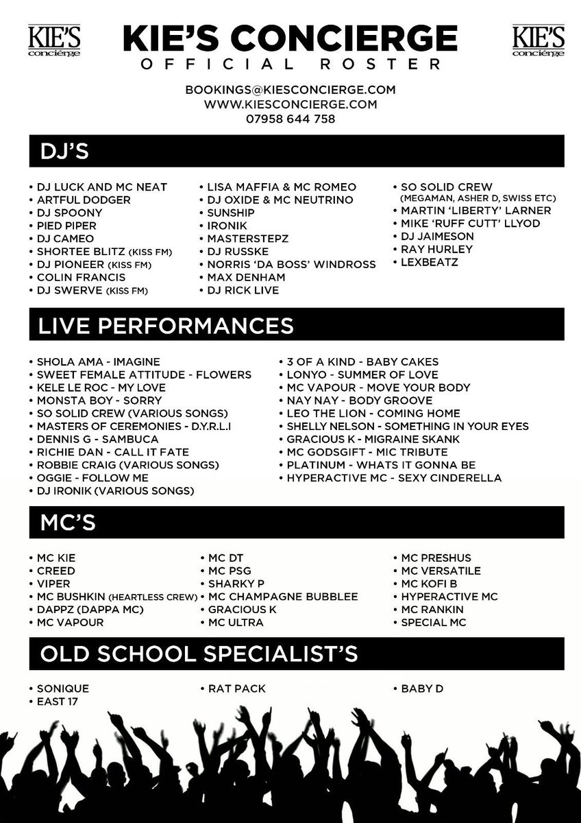 Kie's Concierge tweet media