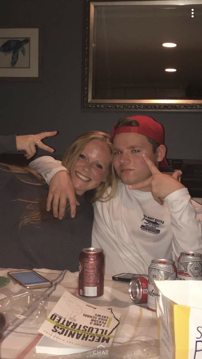 MayaGilgenbach's tweet photo. Happy birthday loser! Maybe you can spend this year working on your pong skills... @Tyler_M19 https://t.co/zYEzbJ72a8