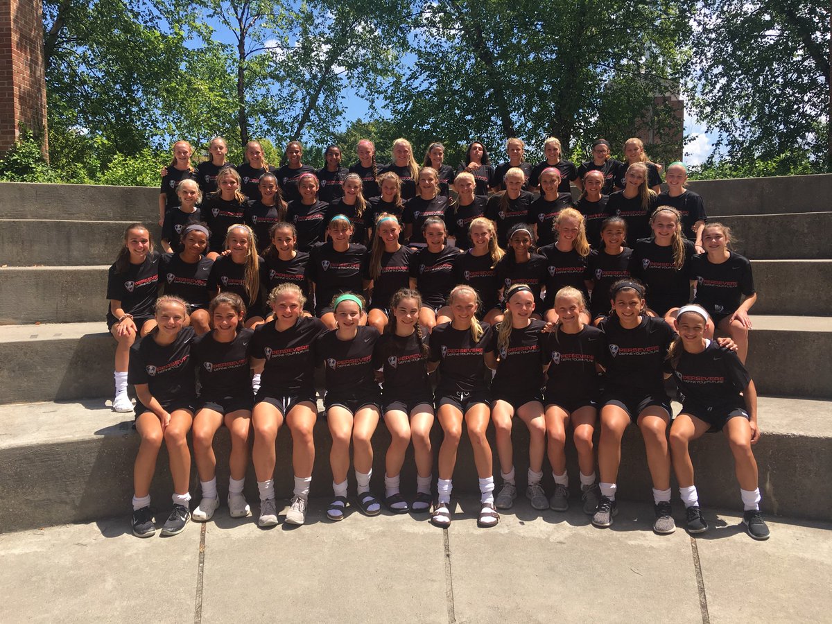 MinnYouthSoccer's tweet photo. MN 01-05 Girls at the @USYouthSoccer ODP Elite ID Camp in Saginaw, Michigan. #USYSODP #MinnYouthSoccer https://t.co/ruRwqn94H4